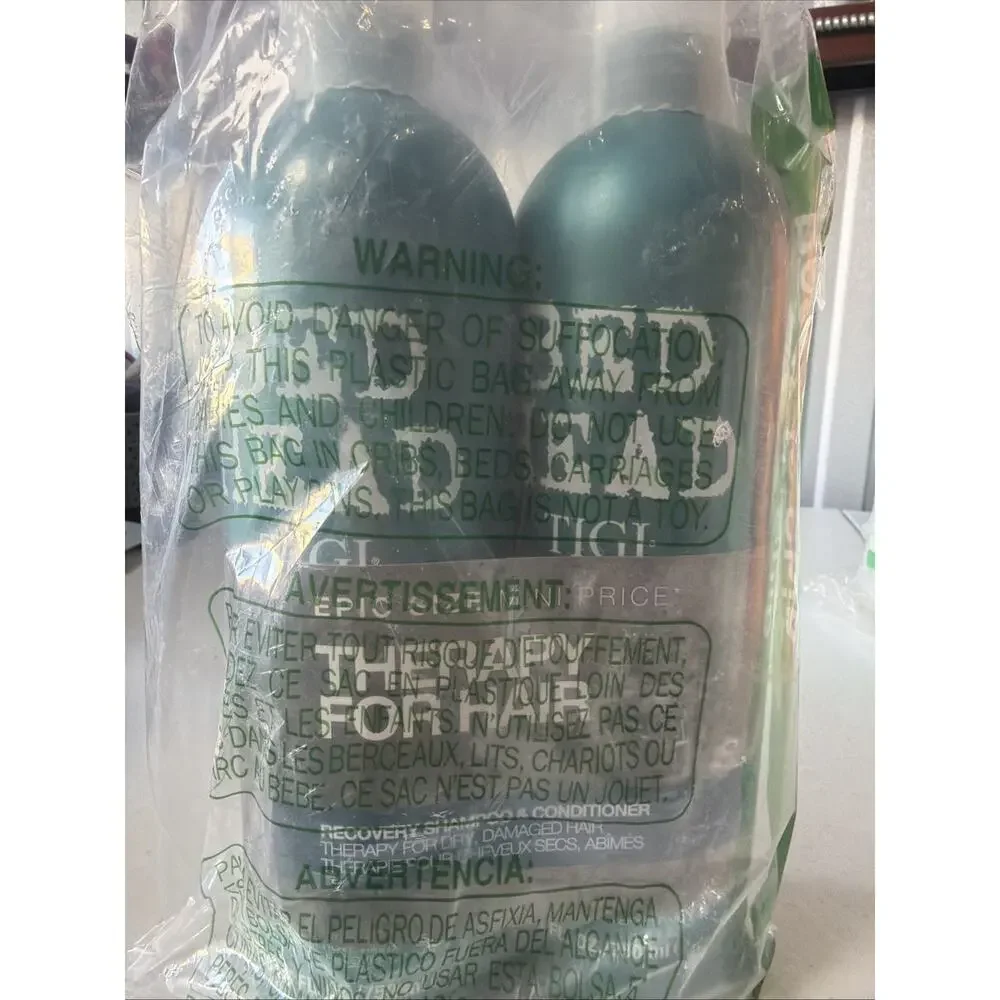 TIGI Bed Head Recovery Shampoo & Conditioner Set 25.36oz New